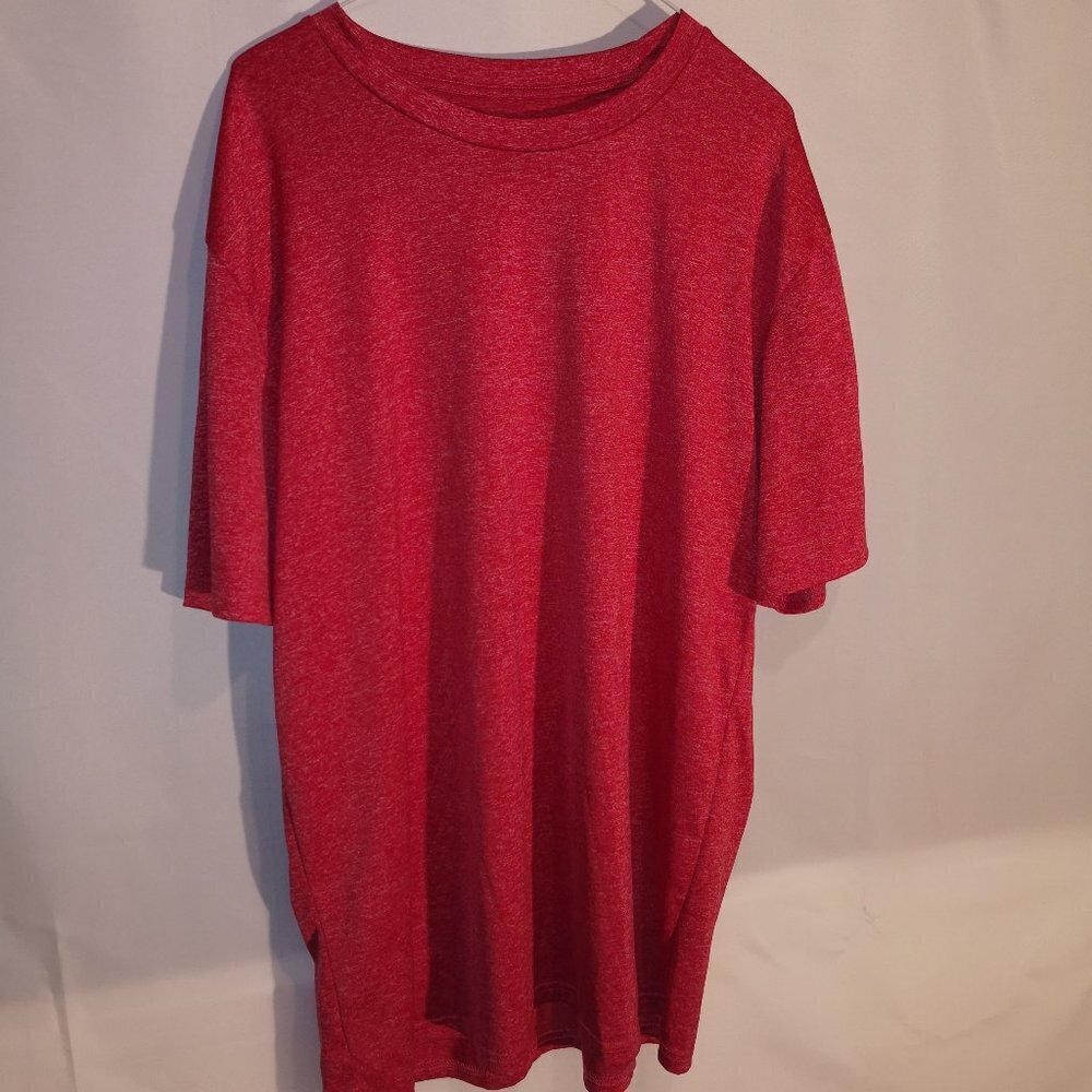 Tekfit Drip Dry Men's Size XXL Red Short Sleeves Athletic T-shirt